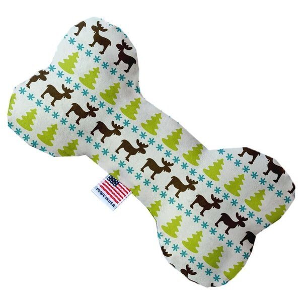 Mountain Moose Canvas Bone Dog Toy 10 in., Mirage Pet Products, Mfr#: 1297-CTYBN10